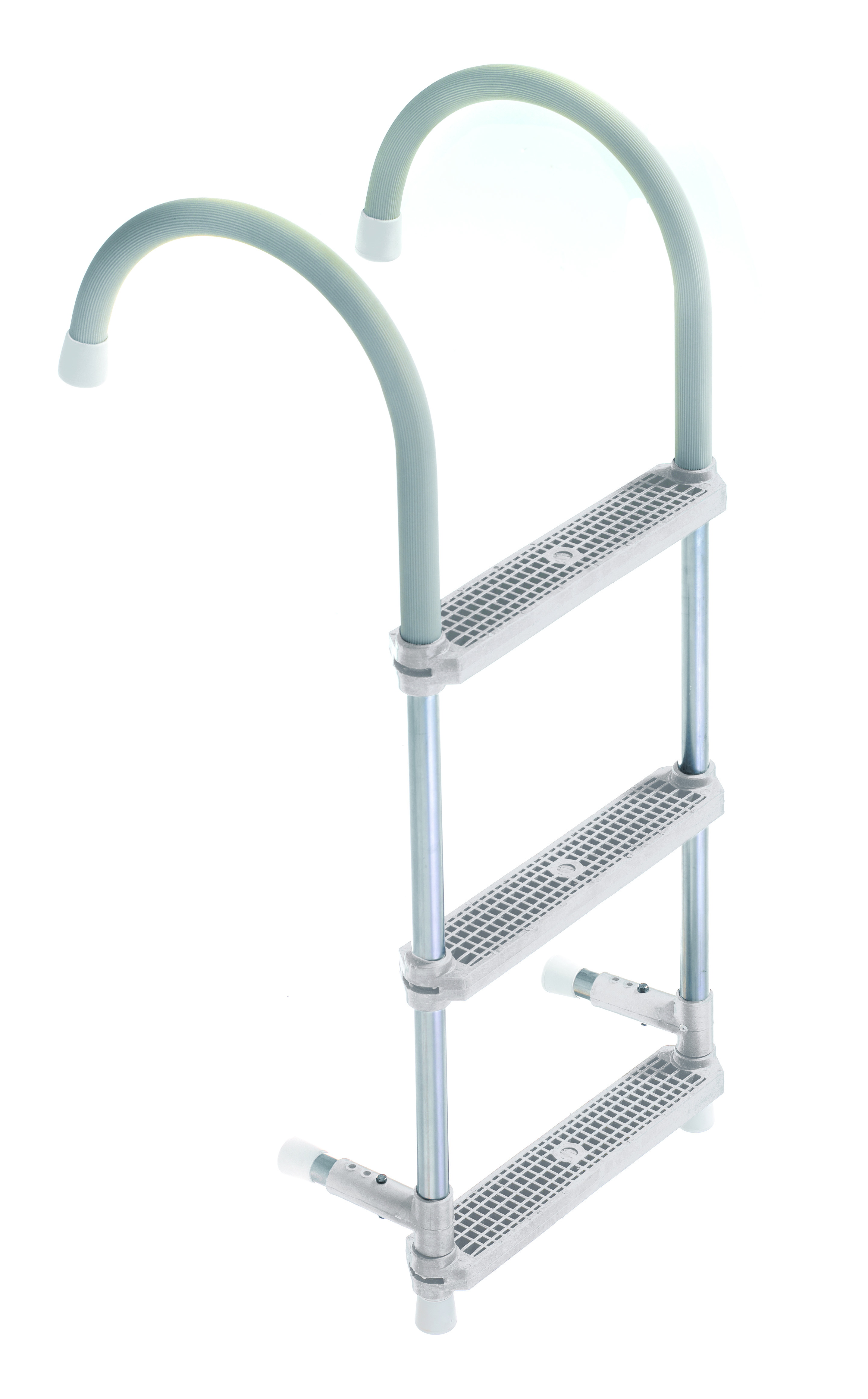 ANODIZED ALUMINIUM LADDER FOR RUBBER BOATS