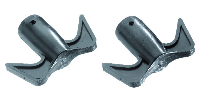 DOUBLE PLASTIC HOOK FOR BOATHOOK